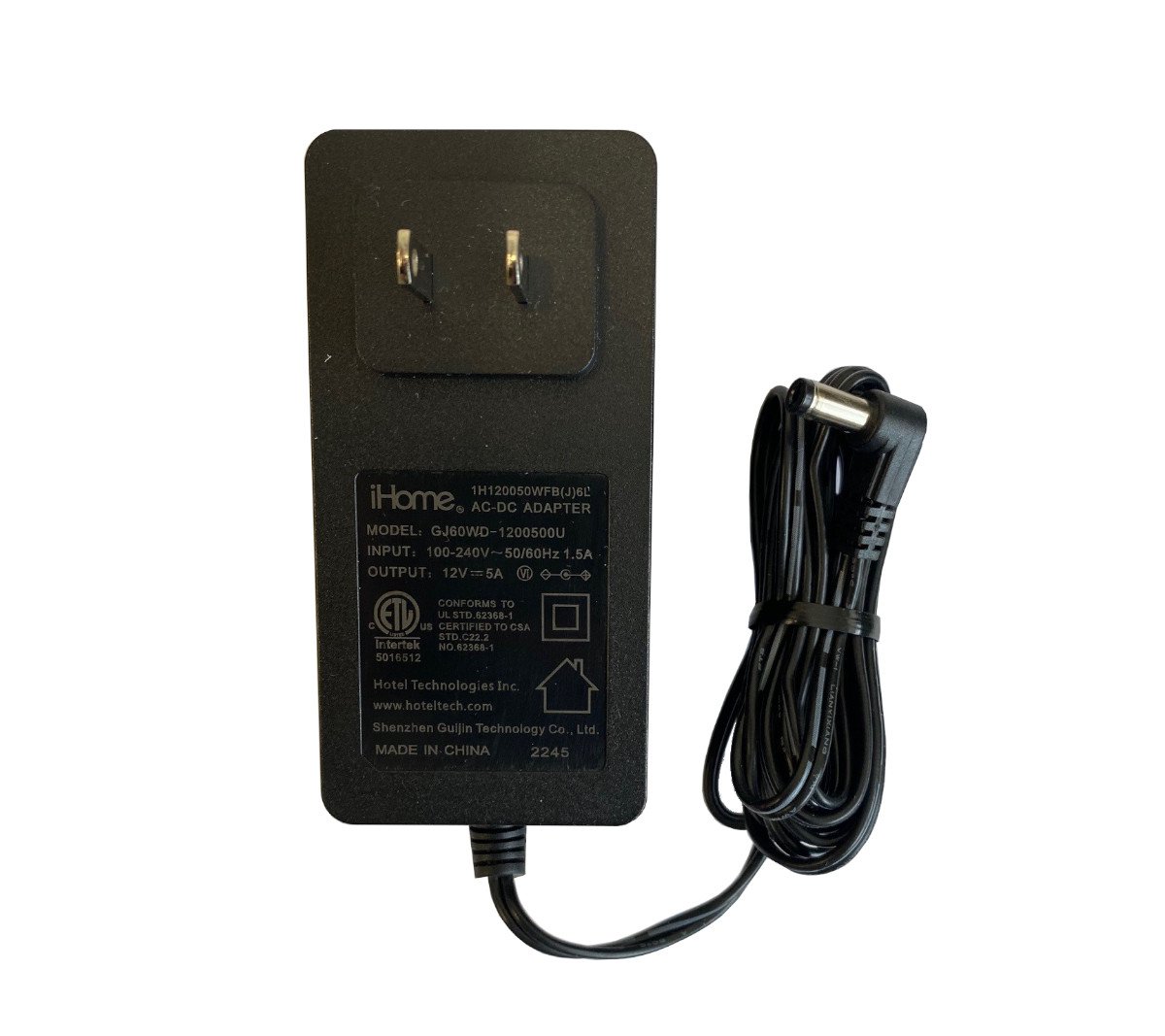 thumbnail image 2 of UpBright AC-DC Adapter For IHome IP21 IP21GV IP21GC - Power Supply Cord Charger 2 of 5