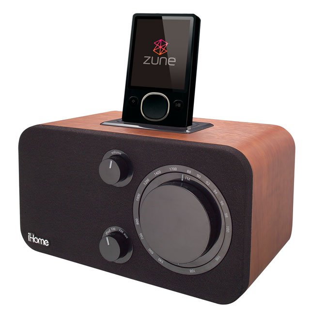 iHome ZN10 Table Radio for Zune