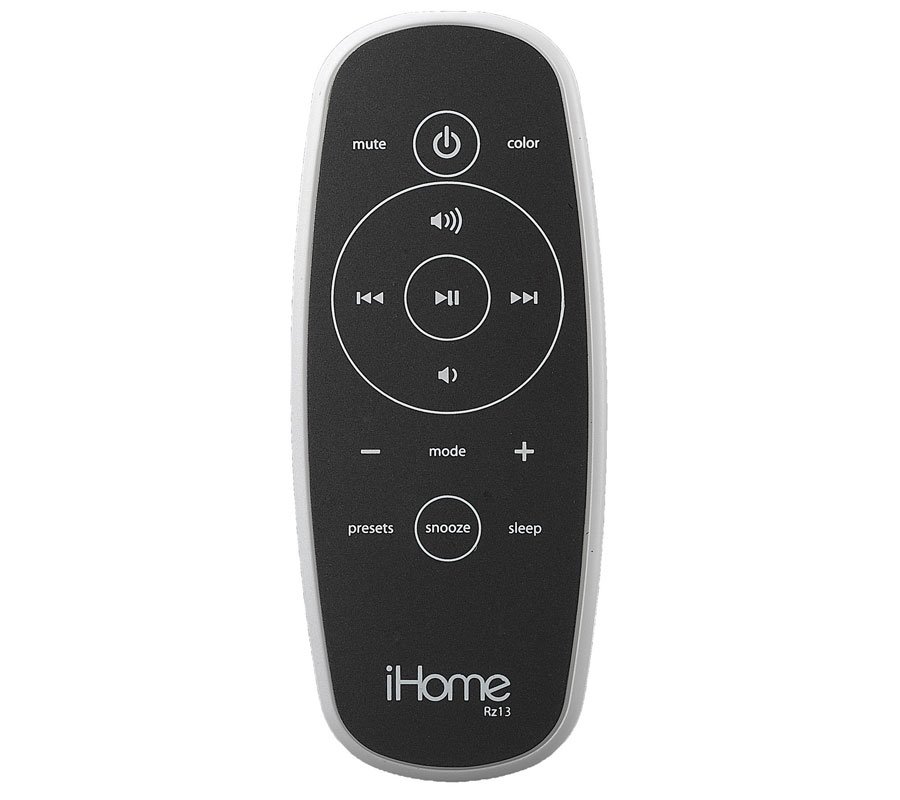 iHome iA17 Appenhanced Color Changing Stereo FM Alarm Clock Radio for