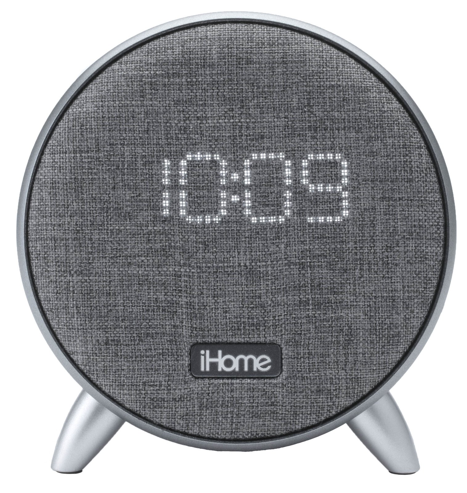 iHome iBT235 Bluetooth Alarm Clock with Dual USB Charging and Ambient Light