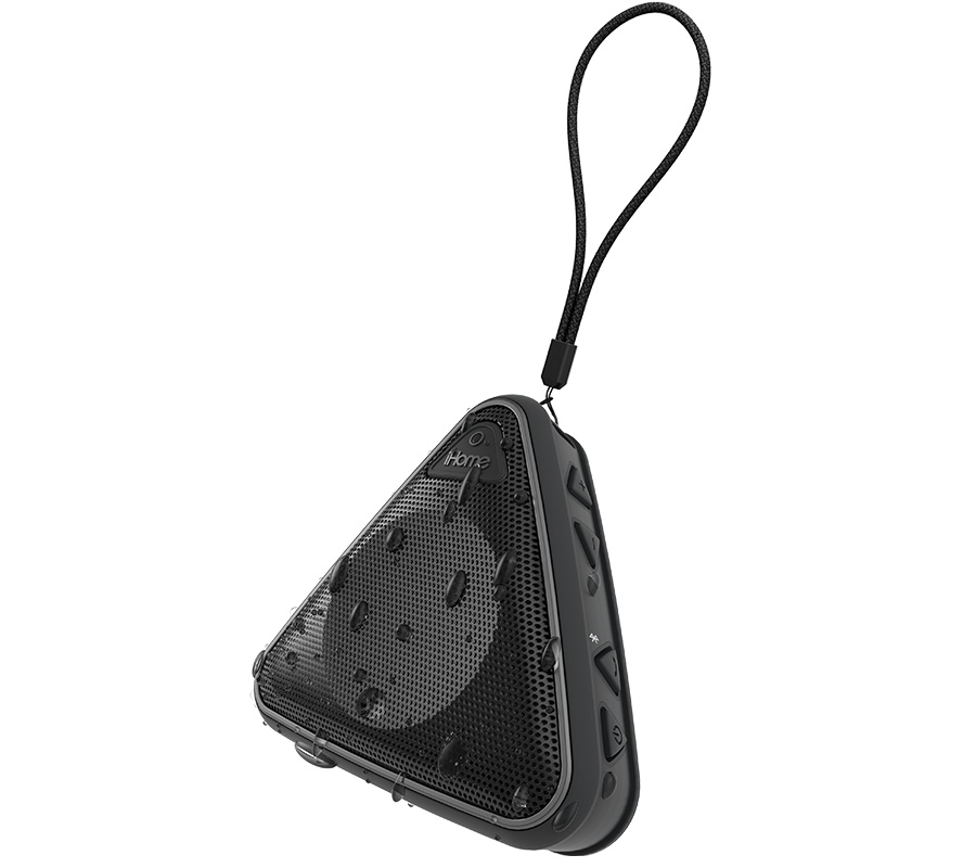 iHome IBT3B Splashproof Wireless Speaker with Speakerphone Black