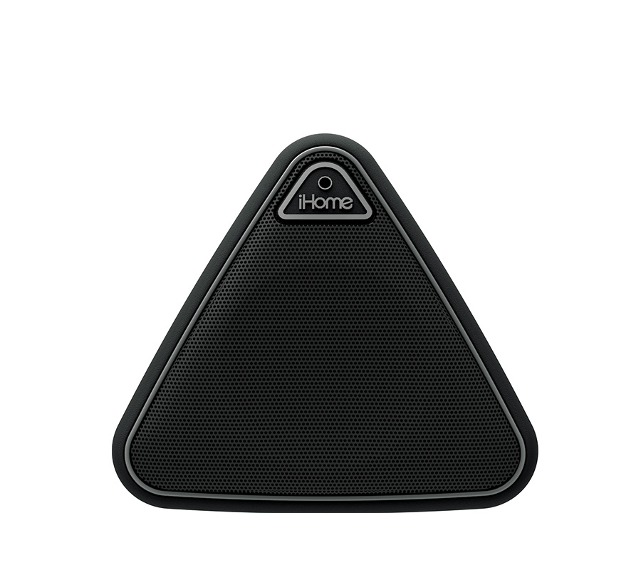 iHome IBT3B Splashproof Wireless Speaker with Speakerphone Black