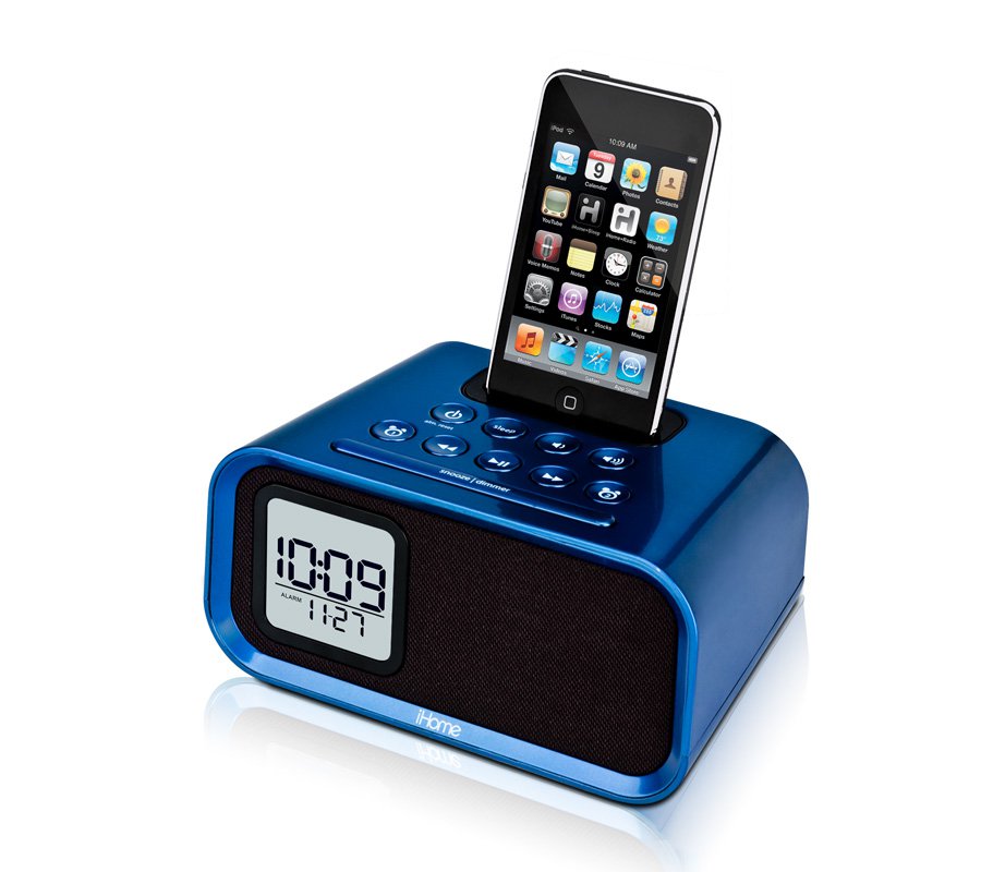 iHome iH22 Alarm Clock Speaker System for iPod