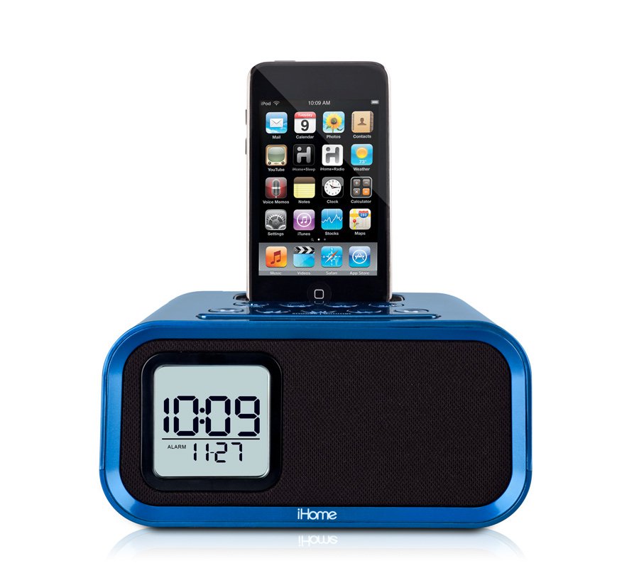 iHome iH22 Alarm Clock Speaker System for iPod