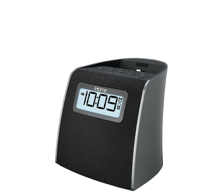 Iphone lightning dock clock radio countsilope